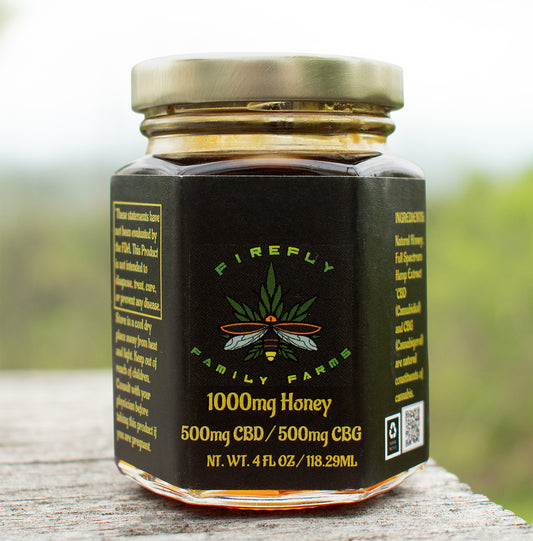 1000mg CBD/CBG Honey